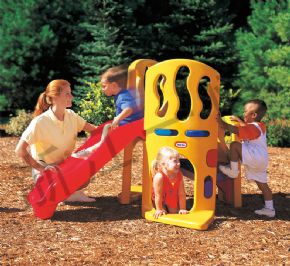 攀爬鉆類躲貓貓滑梯