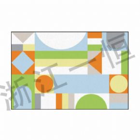 攀爬鉆類幾何形狀地毯