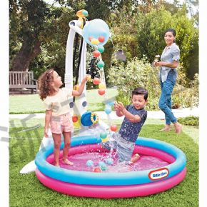 沙水類降落戲水池