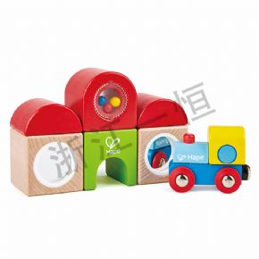 拼搭類火車站多用積木套